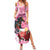 Kentucky Horse Racing Family Matching Summer Maxi Dress and Hawaiian Shirt Churchill Downs Derby Strawberry Mint Julep Cocktail