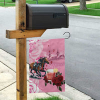 Kentucky Horse Racing Garden Flag Churchill Downs Derby Strawberry Mint Julep Cocktail