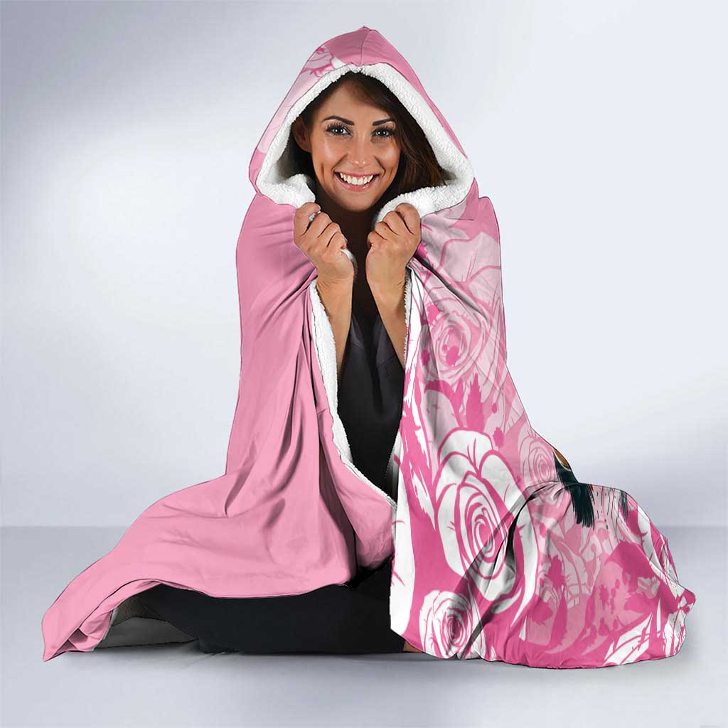 Kentucky Horse Racing Hooded Blanket Churchill Downs Derby Strawberry Mint Julep Cocktail