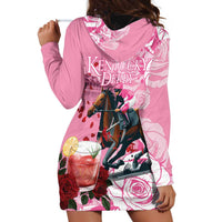 Kentucky Horse Racing Hoodie Dress Churchill Downs Derby Strawberry Mint Julep Cocktail