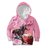 Kentucky Horse Racing Kid Hoodie Churchill Downs Derby Strawberry Mint Julep Cocktail
