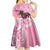 Kentucky Horse Racing Kid Short Sleeve Dress Churchill Downs Derby Strawberry Mint Julep Cocktail