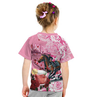 Kentucky Horse Racing Kid T Shirt Churchill Downs Derby Strawberry Mint Julep Cocktail