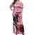 Kentucky Horse Racing Off Shoulder Maxi Dress Churchill Downs Derby Strawberry Mint Julep Cocktail