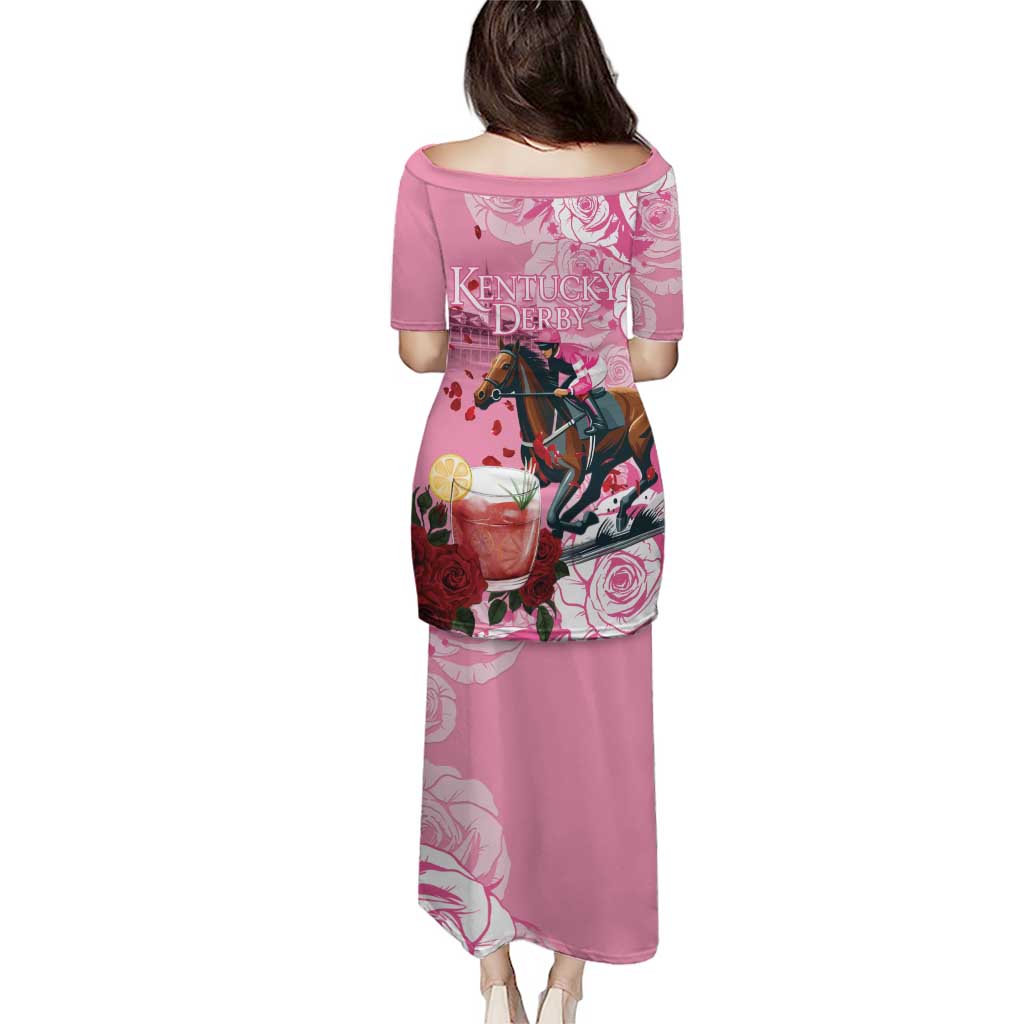 Kentucky Horse Racing Puletasi Churchill Downs Derby Strawberry Mint Julep Cocktail