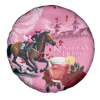 Kentucky Horse Racing Spare Tire Cover Churchill Downs Derby Strawberry Mint Julep Cocktail