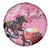 Kentucky Horse Racing Spare Tire Cover Churchill Downs Derby Strawberry Mint Julep Cocktail
