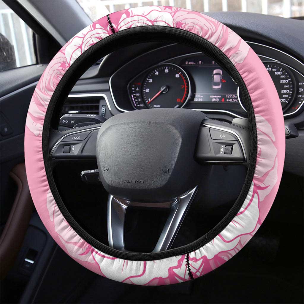 Kentucky Horse Racing Steering Wheel Cover Churchill Downs Derby Strawberry Mint Julep Cocktail