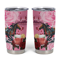 Kentucky Horse Racing Tumbler Cup Churchill Downs Derby Strawberry Mint Julep Cocktail