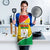 Burkina Faso Independence Day Apron Coat Of Arms - Grunge Style - Wonder Print Shop