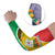 Personalized Burkina Faso Independence Day Arm Sleeves Coat Of Arms - Grunge Style - Wonder Print Shop