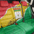 Burkina Faso Independence Day Back Car Seat Cover Coat Of Arms - Grunge Style - Wonder Print Shop