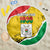 Burkina Faso Independence Day Beach Blanket Coat Of Arms - Grunge Style - Wonder Print Shop