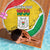 Burkina Faso Independence Day Beach Blanket Coat Of Arms - Grunge Style - Wonder Print Shop