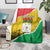 Burkina Faso Independence Day Blanket Coat Of Arms - Grunge Style - Wonder Print Shop