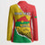 Personalized Burkina Faso Independence Day Blazer Coat Of Arms - Grunge Style - Wonder Print Shop