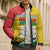 Personalized Burkina Faso Independence Day Bomber Puffer Jacket Coat Of Arms - Grunge Style - Wonder Print Shop