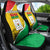 Burkina Faso Independence Day Car Seat Cover Coat Of Arms - Grunge Style - Wonder Print Shop