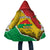 Personalized Burkina Faso Independence Day Cloak Coat Of Arms - Grunge Style - Wonder Print Shop