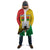 Personalized Burkina Faso Independence Day Cloak Coat Of Arms - Grunge Style - Wonder Print Shop