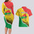 Personalized Burkina Faso Independence Day Couples Matching Long Sleeve Bodycon Dress and Hawaiian Shirt Coat Of Arms - Grunge Style - Wonder Print Shop