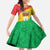 Personalized Burkina Faso Independence Day Family Matching Mermaid Dress and Hawaiian Shirt Coat Of Arms - Grunge Style - Wonder Print Shop