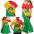Personalized Burkina Faso Independence Day Family Matching Mermaid Dress and Hawaiian Shirt Coat Of Arms - Grunge Style - Wonder Print Shop