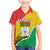 Personalized Burkina Faso Independence Day Family Matching Mermaid Dress and Hawaiian Shirt Coat Of Arms - Grunge Style - Wonder Print Shop
