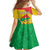 Personalized Burkina Faso Independence Day Family Matching Off Shoulder Maxi Dress and Hawaiian Shirt Coat Of Arms - Grunge Style - Wonder Print Shop