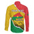 Personalized Burkina Faso Independence Day Family Matching Short Sleeve Bodycon Dress and Hawaiian Shirt Coat Of Arms - Grunge Style - Wonder Print Shop