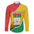 Personalized Burkina Faso Independence Day Family Matching Summer Maxi Dress and Hawaiian Shirt Coat Of Arms - Grunge Style - Wonder Print Shop
