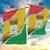 Burkina Faso Independence Day Garden Flag Coat Of Arms - Grunge Style - Wonder Print Shop