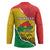 Personalized Burkina Faso Independence Day Hockey Jersey Coat Of Arms - Grunge Style - Wonder Print Shop