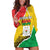 Personalized Burkina Faso Independence Day Hoodie Dress Coat Of Arms - Grunge Style - Wonder Print Shop