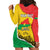 Personalized Burkina Faso Independence Day Hoodie Dress Coat Of Arms - Grunge Style - Wonder Print Shop