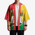 Personalized Burkina Faso Independence Day Kimono Coat Of Arms - Grunge Style - Wonder Print Shop