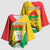 Personalized Burkina Faso Independence Day Kimono Sleeve Blouse Coat Of Arms - Grunge Style - Wonder Print Shop