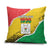 Burkina Faso Independence Day Pillow Cover Coat Of Arms - Grunge Style - Wonder Print Shop