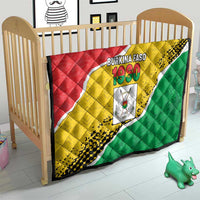 Burkina Faso Independence Day Quilt Coat Of Arms - Grunge Style - Wonder Print Shop