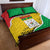 Burkina Faso Independence Day Quilt Bed Set Coat Of Arms - Grunge Style - Wonder Print Shop