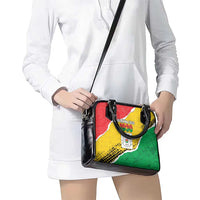 Burkina Faso Independence Day Shoulder Handbag Coat Of Arms - Grunge Style - Wonder Print Shop