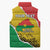 Personalized Burkina Faso Independence Day Sleeveless Puffer Jacket Coat Of Arms - Grunge Style - Wonder Print Shop