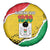 Burkina Faso Independence Day Spare Tire Cover Coat Of Arms - Grunge Style - Wonder Print Shop