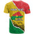 Personalized Burkina Faso Independence Day T Shirt Coat Of Arms - Grunge Style - Wonder Print Shop