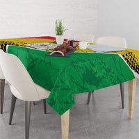 Burkina Faso Independence Day Tablecloth Coat Of Arms - Grunge Style - Wonder Print Shop