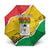 Burkina Faso Independence Day Umbrella Coat Of Arms - Grunge Style - Wonder Print Shop