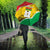 Burkina Faso Independence Day Umbrella Coat Of Arms - Grunge Style - Wonder Print Shop