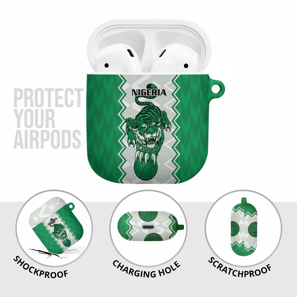 Nigeria Basketball AirPods Case Go DTigers - Wonder Print Shop
