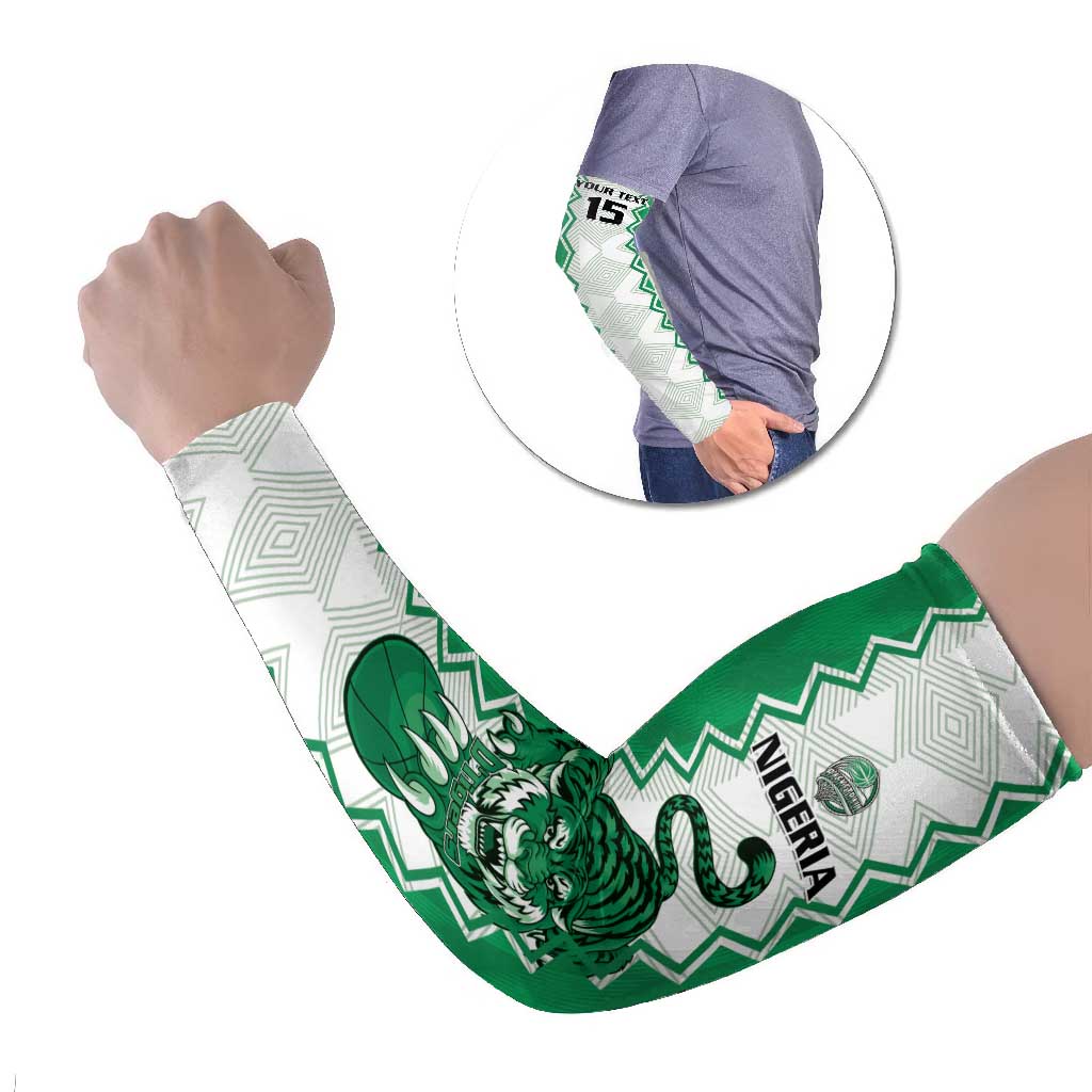 Nigeria Basketball Custom Arm Sleeves Go DTigers - Wonder Print Shop