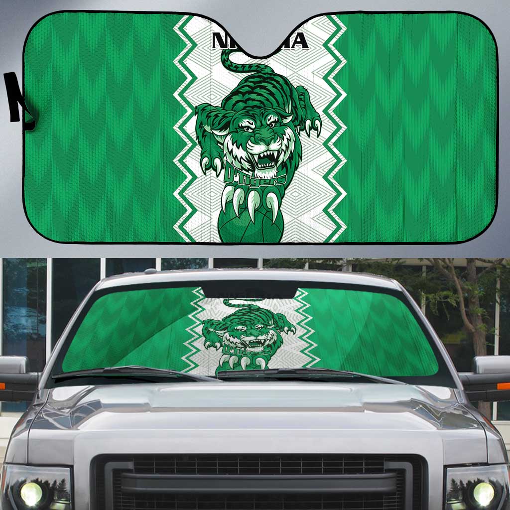 Nigeria Basketball Auto Sun Shade Go DTigers - Wonder Print Shop